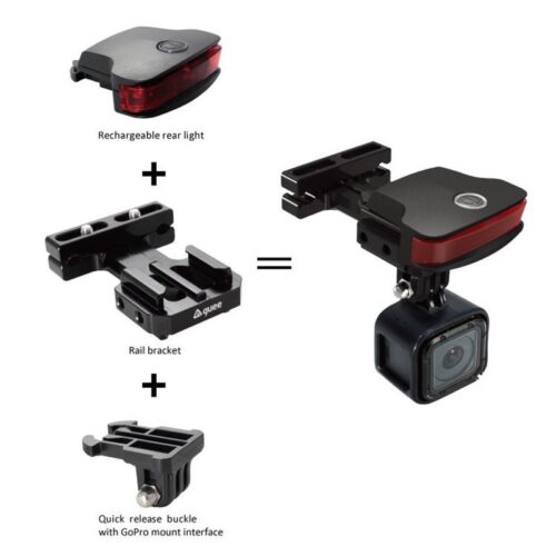 Guee Usb Şarjlı Stop Lambası B-Mount Gopro