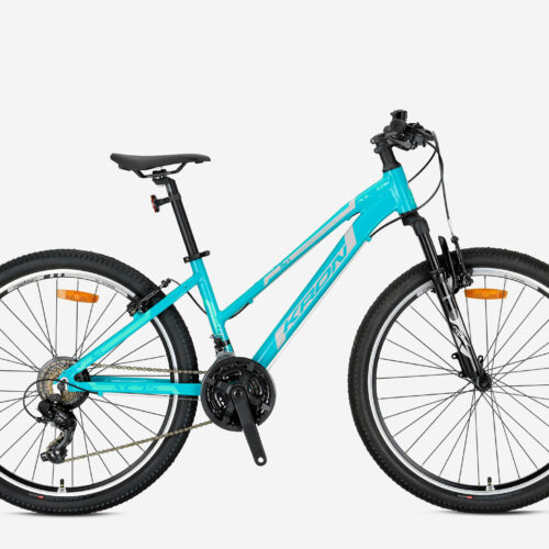 KRON XC 75 26 MTB Lady 14' 21 Vites V.Brake  Light Mavi/Bej-Yeşil